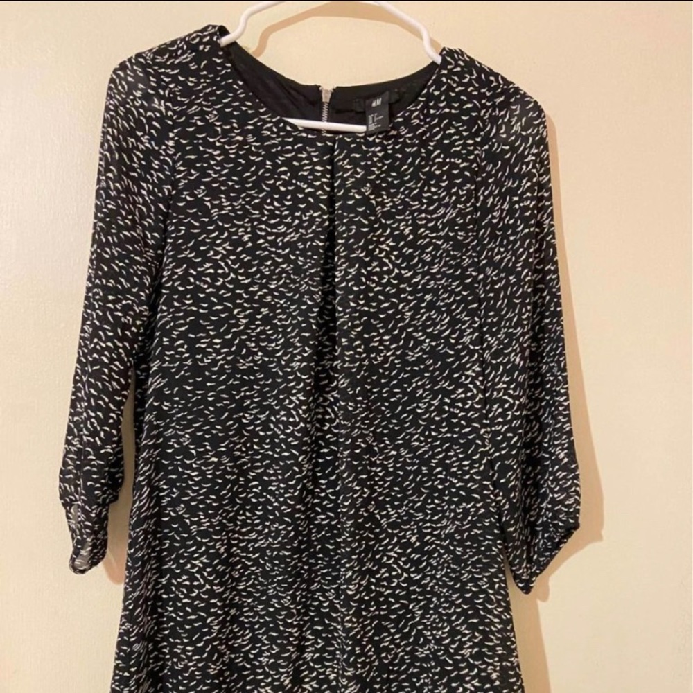 H&M black dress